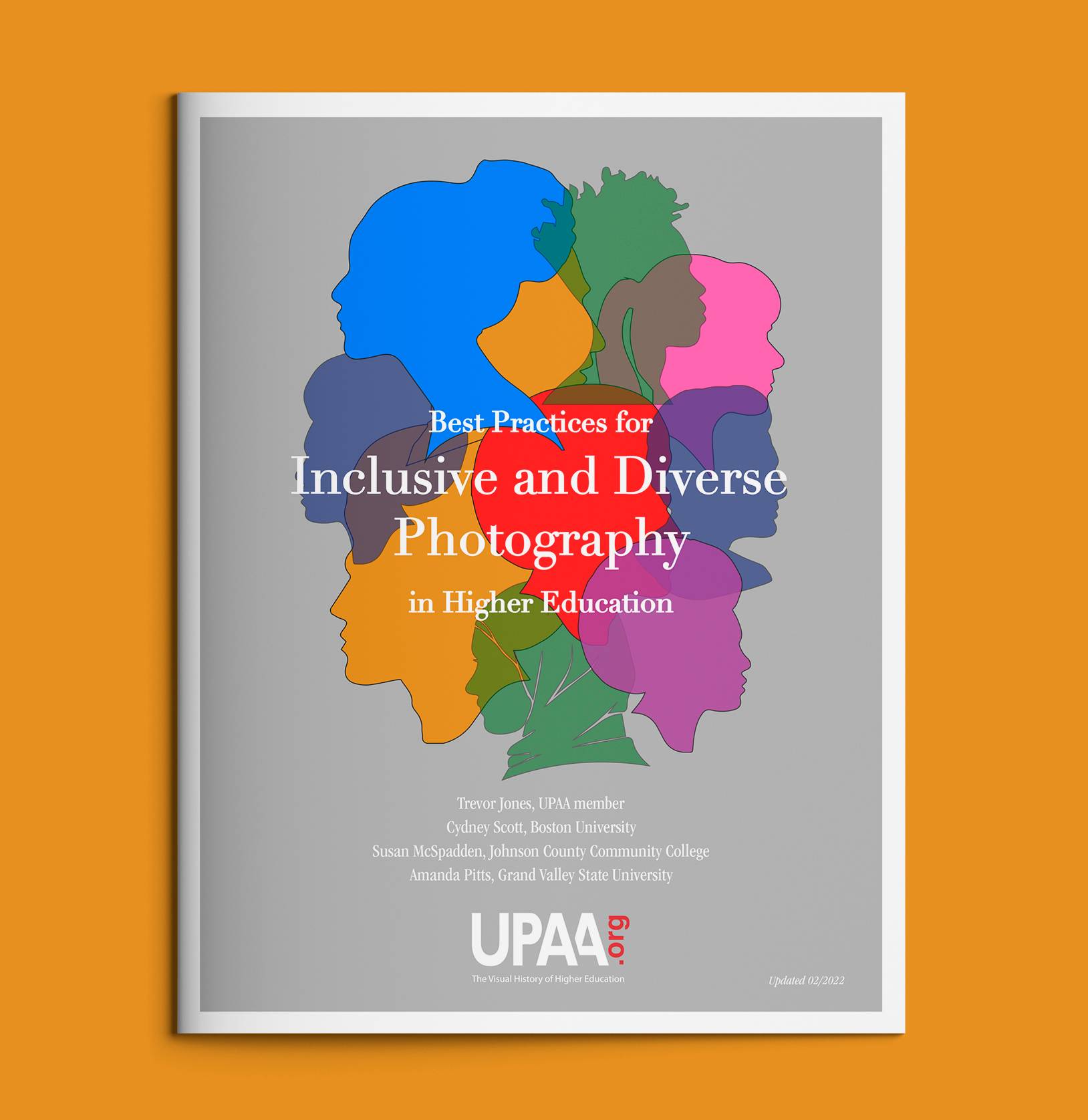 Cover of booklet titled "Best Practices for Inclusive and Diverse Photography in Higher Education"